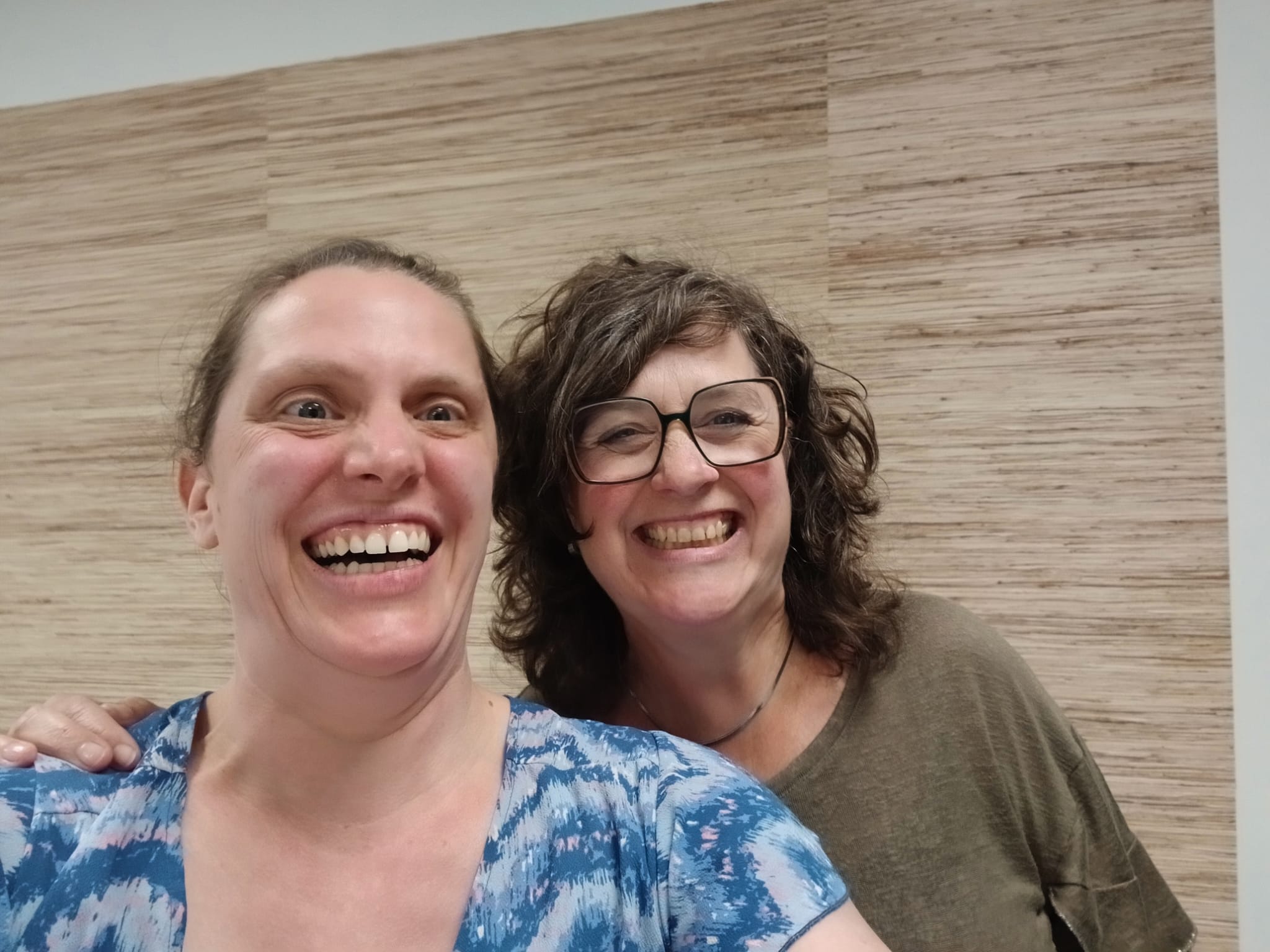 Inge Nindow en Jolinda Glaudemans